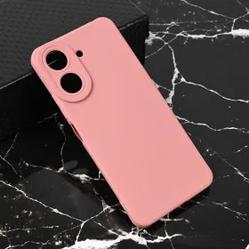 Futrola - maska Teracell Giulietta za Xiaomi Redmi 13C mat tamno roze.