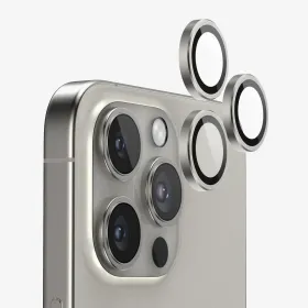 Zastita za kameru za iPhone 16 Pro 6.3/iPhone 16 Pro Max 6.9 siva.