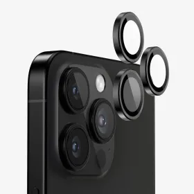 Zastita za kameru za iPhone 16 Pro 6.3/iPhone 16 Pro Max 6.9 crna.