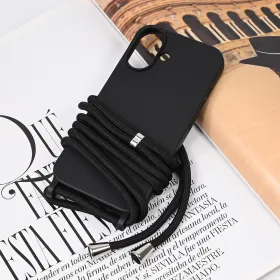Futrola - maska Crossbody za iPhone 16 6.1 crna.
