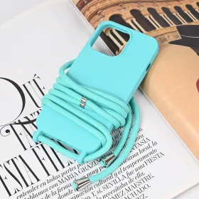 Futrola - maska Crossbody za iPhone 13 Pro 6.1 mint.