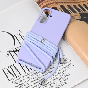 Futrola - maska Crossbody za Samsung A366 Galaxy A36 5G ljubicasta.