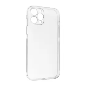 Silikonska futrola - maska Ultra Thin with pluggy za iPhone 12 Pro Max Transparent.