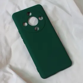 Futrola - maska Teracell Soft Velvet za Huawei Honor Magic 6 lite tamno zelena.