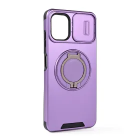 Futrola - maska CamShield Ring stand za Samsung A065F Galaxy A06 ljubicasta.