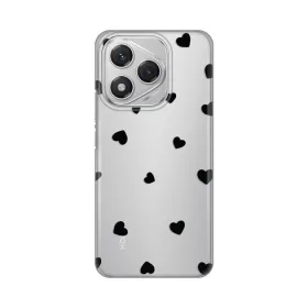 Silikonska futrola - maska print Skin za Huawei Honor 400 Lite Hearts.