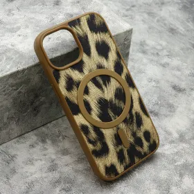 Futrola - maska ROAR STYLE MagSafe za iPhone 15 (6.1) zlatna (MS).