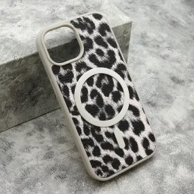 Futrola - maska ROAR STYLE MagSafe za iPhone 15 (6.1) bela (MS).