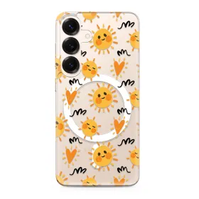 Futrola - maska silikonska print MagSafe za Samsung S931 Galaxy S25 5G sun (MS).