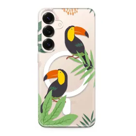 Futrola - maska silikonska print MagSafe za Samsung S931 Galaxy S25 5G jungle (MS).