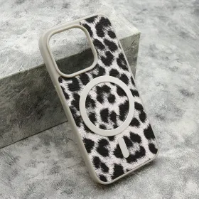 Futrola - maska ROAR STYLE MagSafe za iPhone 15 Pro (6.1) bela (MS).