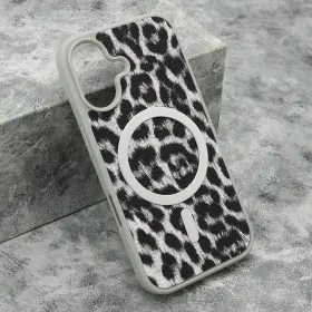 Futrola - maska ROAR STYLE MagSafe za iPhone 16 (6.1) bela (MS).