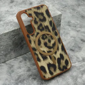 Futrola - maska ROAR STYLE MagSafe za Samsung S721B Galaxy S24 FE zlatna (MS).