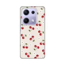 Silikonska futrola - maska print za Xiaomi Redmi Note 14S Cherry and Flowers.