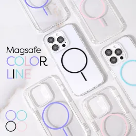 Futrola - maska Magsafe Color Line za Samsung A566 Galaxy A56 crna.