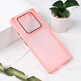 Futrola - maska Shining Camera za Xiaomi Redmi Note 14 Pro 4G roze.