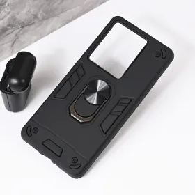 Futrola - maska Hard Ring za Xiaomi Redmi Note 14s crna.