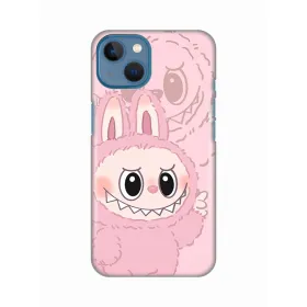 Silikonska futrola - maska print za iPhone 13 6.1 La Bubu Pink.