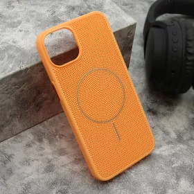 Futrola - maska LUME MagSafe za iPhone 13 (6.1) narandzasta (MS).