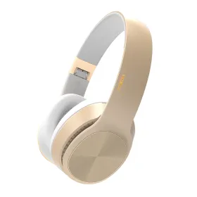 Bluetooth slusalice Moxom MX-WL05 zlatne (MS).