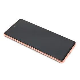 LCD ekran / displej za Samsung G780F Galaxy S20 FE + touchscreen + frame orange Full Original EU (GH82-24220F/24219F/31328F/31329F) (MS).