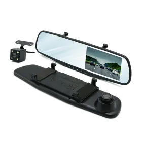 Auto kamera L9000 dual lens za retrovizor + rikverc kamera (MS).