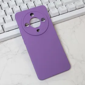 Futrola - maska Silikon Pro Camera za Huawei Honor Magic 6 lite ljubicasta.