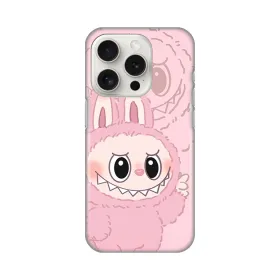 Silikonska futrola - maska print za iPhone 15 Pro 6.1 La Bubu Pink.