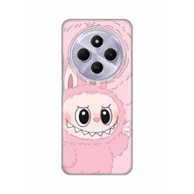 Silikonska futrola - maska print za Xiaomi Redmi 14C/Redmi A4 La Bubu Pink.