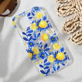 Futrola - maska print Magsafe za iPhone 13/14 6.1 Mediteran Lemon.