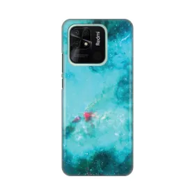 Silikonska futrola - maska print za Xiaomi Redmi 10C Marbel Sky.