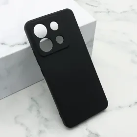 Futrola - maska Soft Silicone za Xiaomi Redmi Note 13 Pro 5G crna (MS).
