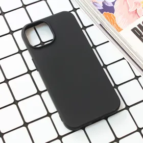 Futrola - maska Nano Silikon za iPhone 15 6.1 crna.