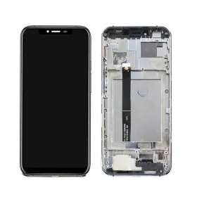 LCD ekran / displej za Ulefone X+touch screen crni+frame sivi.