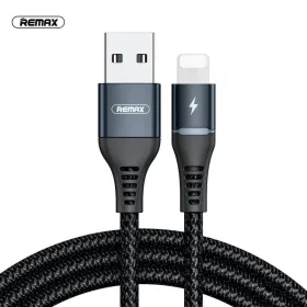 USB Data kabl Remax Colorful RC-152i za iPhone lightning crni 1m.