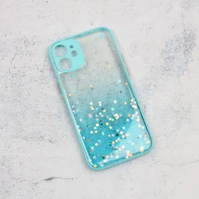 Futrola - maska Frame Glitter za iPhone 12 Mini 5.4 mint.