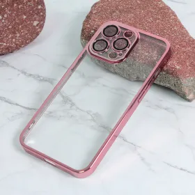 Futrola - maska Pro Color za iPhone 13 Pro 6.1 roze.