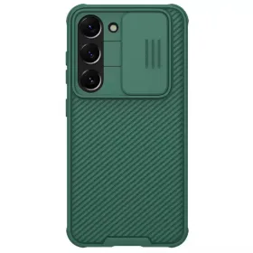 Futrola - maska Nillkin CamShield Pro za Samsung S916B Galaxy S23 Plus zelena.