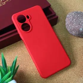 Futrola - maska Teracell Giulietta za Huawei Nova 10 SE mat crvena.