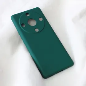 Futrola - maska Teracell Soft Velvet za Huawei Honor Magic 5 Lite tamno zelena.