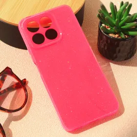 Futrola - maska Sparkle Dust za Huawei Honor X8a pink.