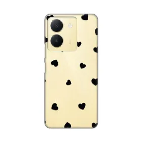 Silikonska futrola - maska print Skin za Vivo Y36 Hearts.