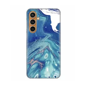 Silikonska futrola - maska print za Samsung S711 Galaxy S23 FE Blue Marble.