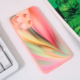 Futrola - maska Abstract za Xiaomi Redmi Note 13 4G roza.