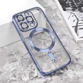 Futrola - maska Magsafe Lux za iPhone 15 Pro 6.1 svetlo plava.