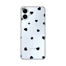 Silikonska futrola - maska print Skin za Samsung A065F Galaxy A06 Hearts.