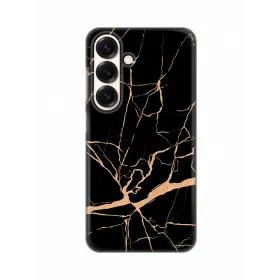 Silikonska futrola - maska print za Samsung S931 Galaxy S25 All Black.