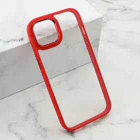 Futrola - maska ELEGANT EDGE za iPhone 15 Plus (6.7) crvena (MS).