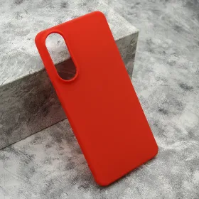 Futrola - maska GENTLE COLOR za Samsung Galaxy S25 Edge crvena (MS).
