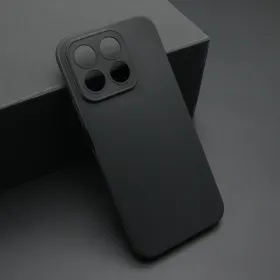 Futrola - maska ultra tanki KOLOR za Huawei Honor X6b crna (MS).